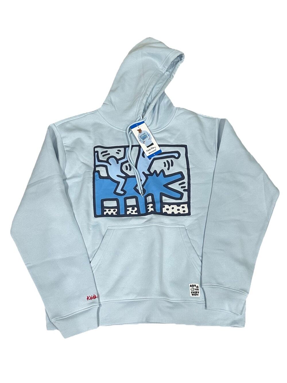 NWT Keith Haring Sweatshirt In Blue- Street Art 1990s